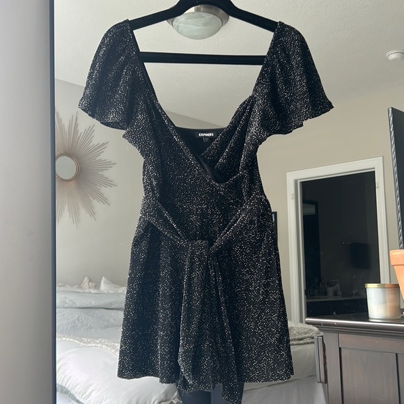 Polka Dot Romper - Picture 1 of 4